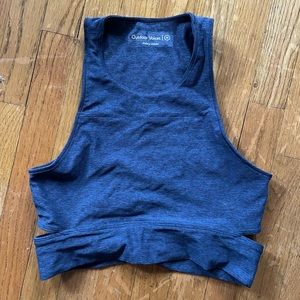 Outdoor Voices Slashback Crop Top / Sports Bra